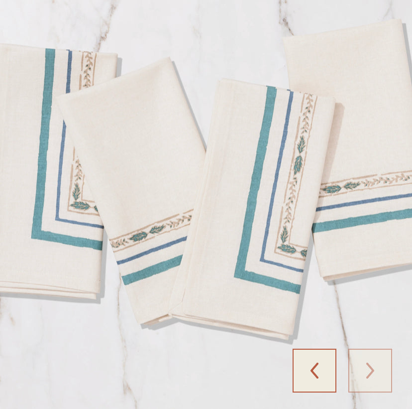 Botany Mer Napkin Set of 4