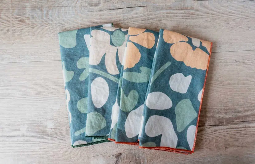 Blossom Napkins sold as a set of four