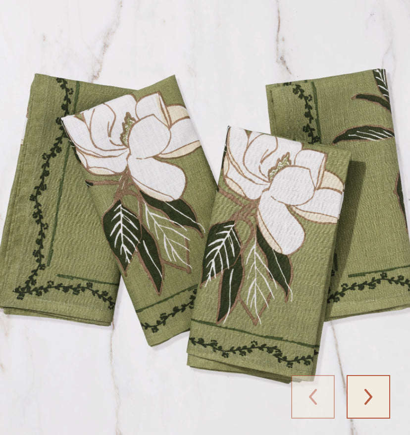 Magnolia Forest Napkin, Set of 4