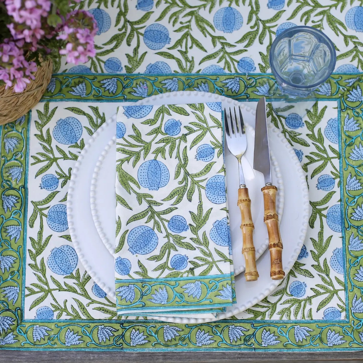 Pacific Rose Dinner Napkin Set of 4