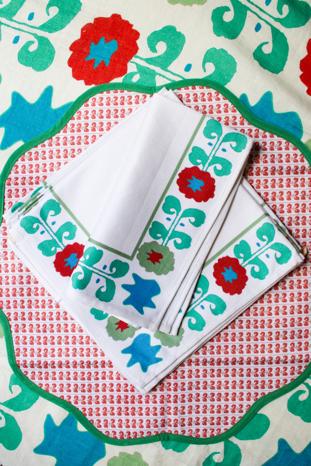 Diamond Suzani 18" Napkins (Set of 4)