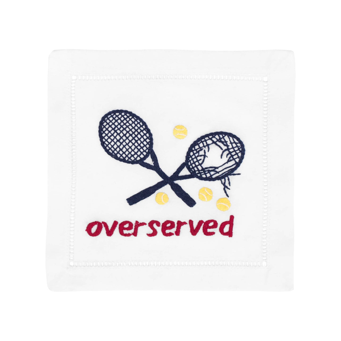 Overserved! Cocktail Napkin Set of 4